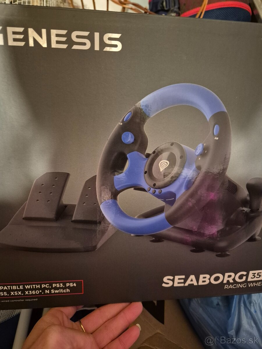 Volant, trenažér, pedále - 3