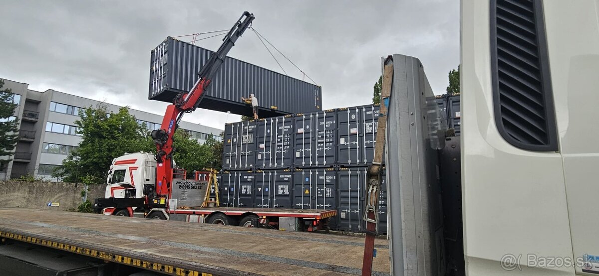 Preprava kontajnerov s rukou - 3