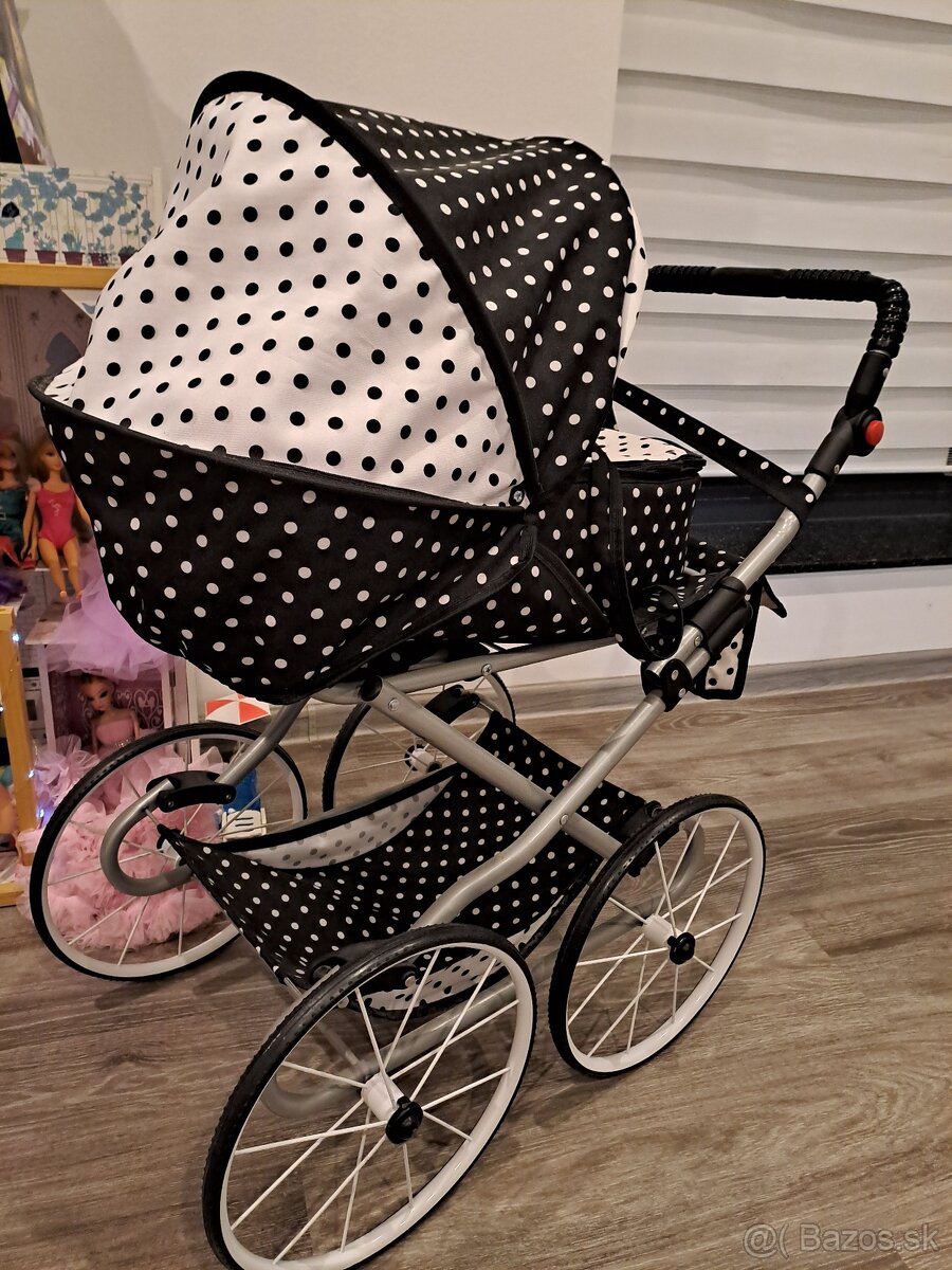 Retro kočiarik pre dievčatko - 3