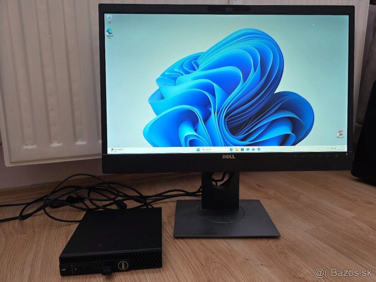 Dell Optiplex 3050 + 24" LCD Dell Professional P2418HZM - 3