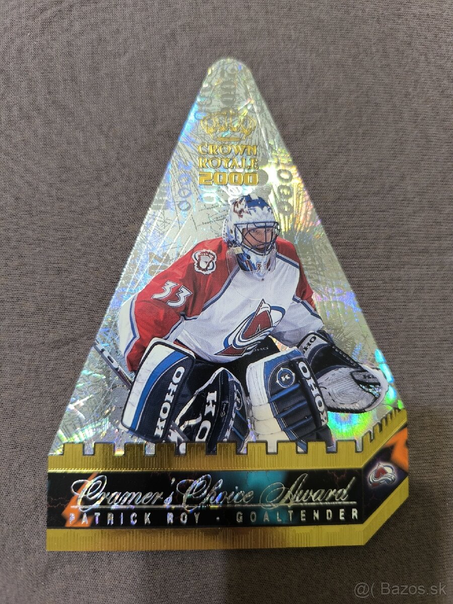 Hokejové kartičky - Patrick Roy oversize lot - 3