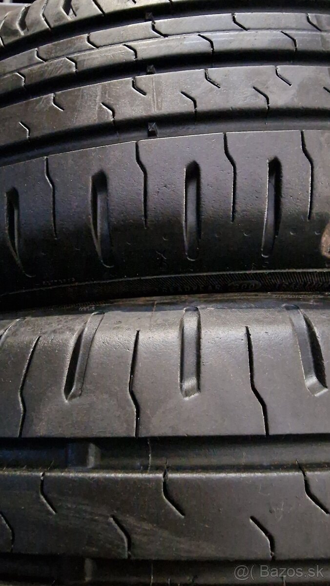 Predám 4ks jazdené letné 175/65r15-84T Continental - 3