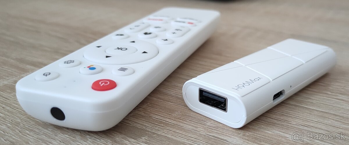 Android TV Stick H96 Max RK3518 (2GB/16GB) s BT ovladacom - 3