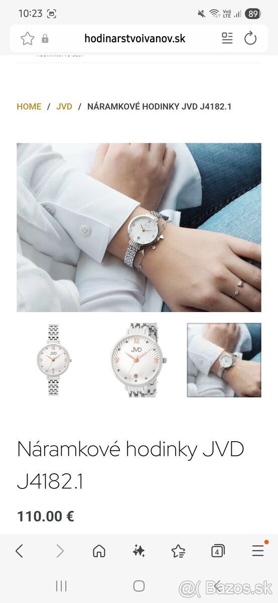 Elegantne JVD hodinky - 3