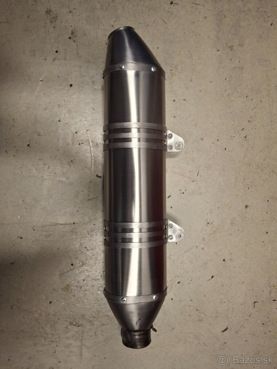 Oprava a vyroba koncovky vyfuku,zvaranie hlinika a titánu - 3