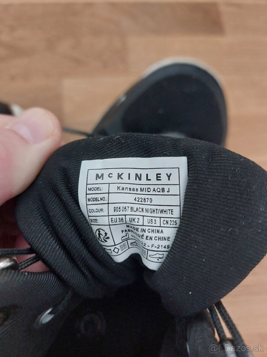 Detská trekingová obuv - McKINLEY č.36 - 3