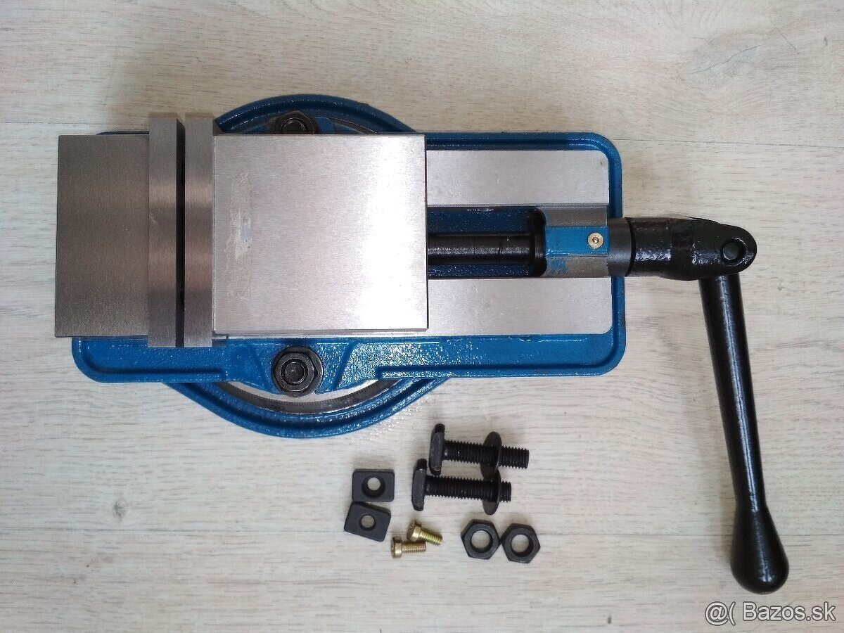 Strojný zverák 80mm otočný - 3