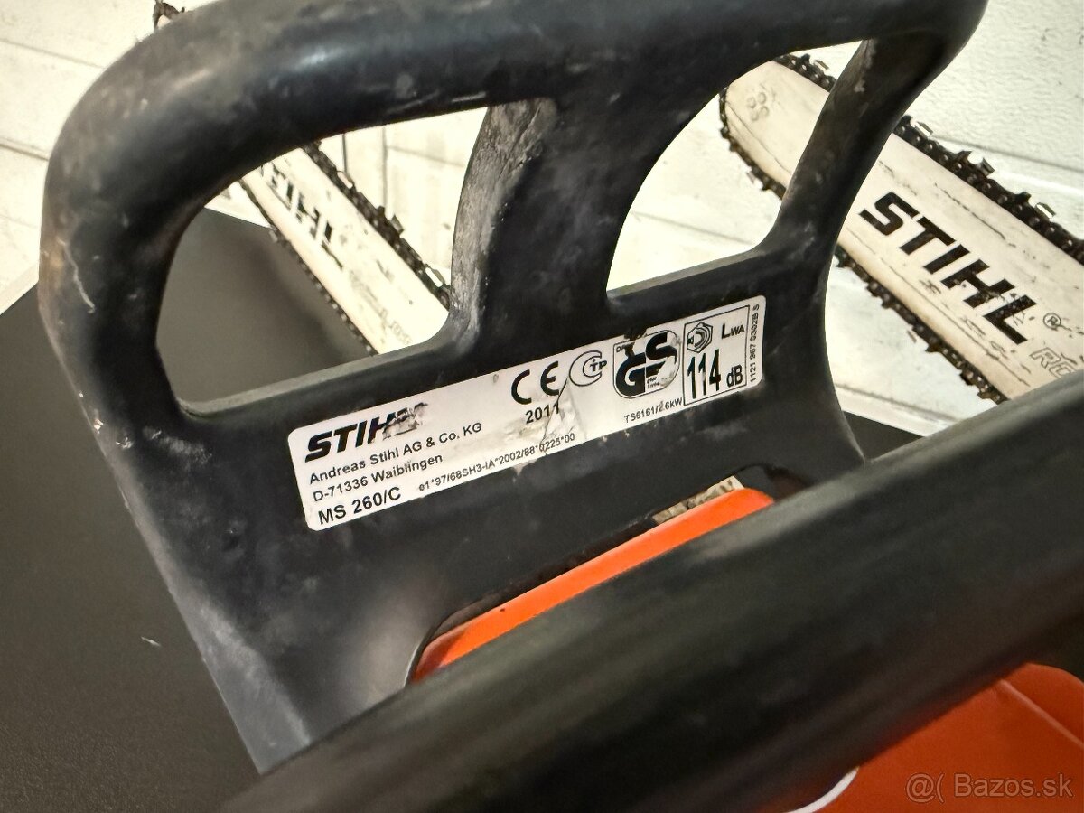 Motorové píly STIHL MS260 - 3