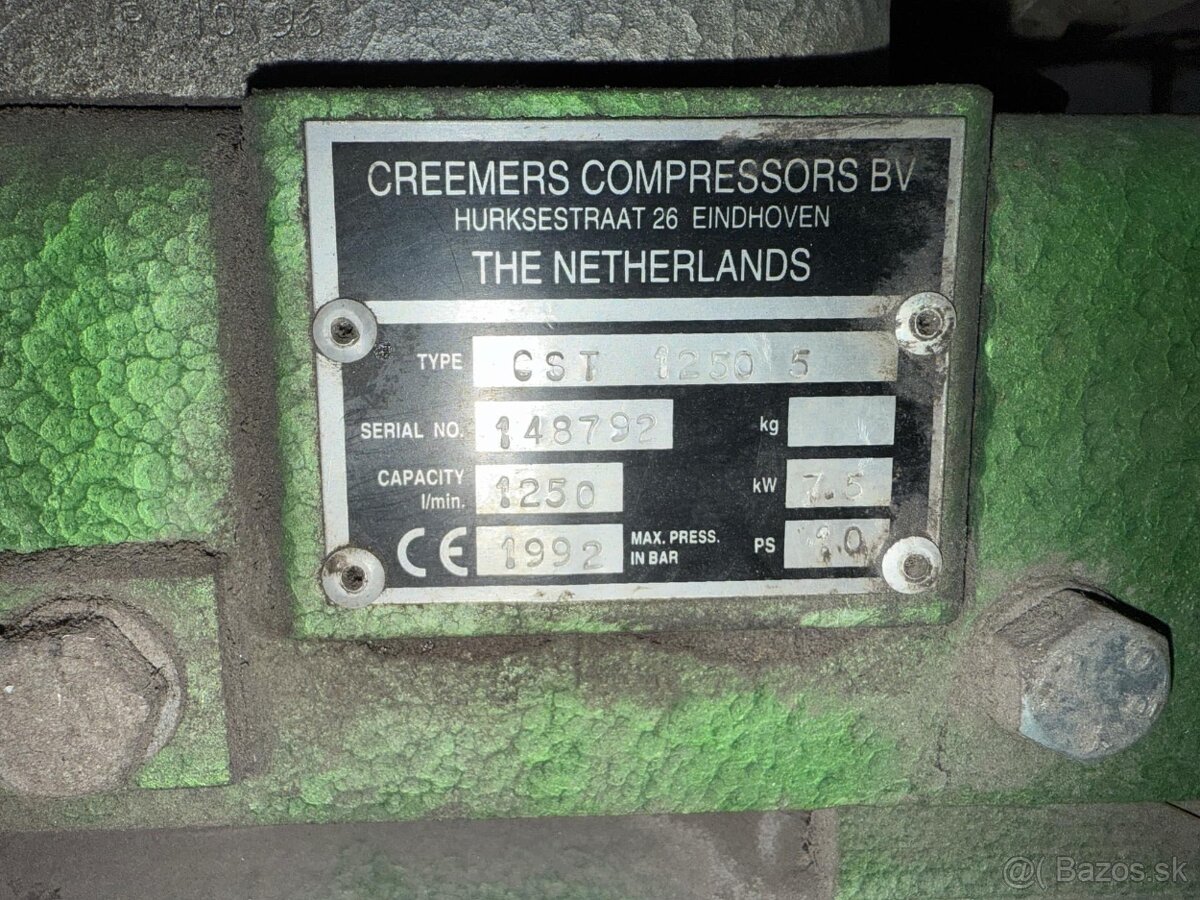 Kompresor 2 valec 500l vzduchojem - 3