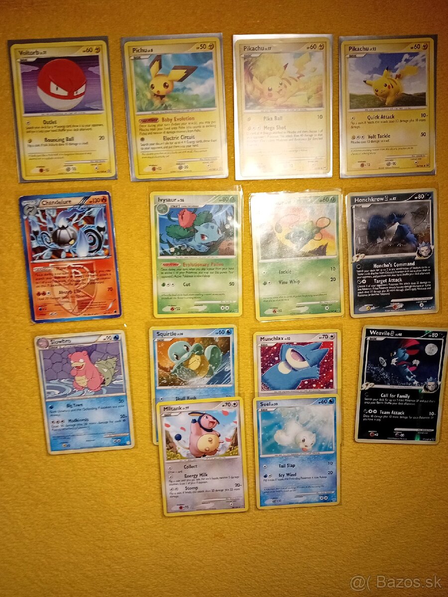 Predávam kolekciu pokemon kariet - 3