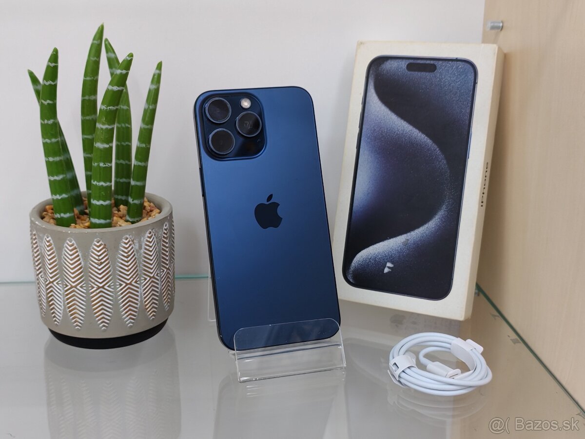 iPhone 15 Pro Max 512GB Blue Titanium | ZÁRUKA - 3