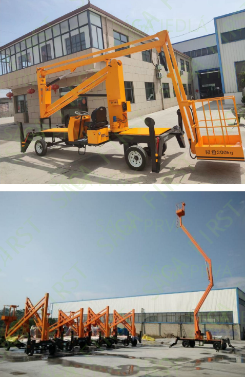 Kĺbová pracovná plošina SPBL14.5 Maximálna flexibilita vo vý - 3