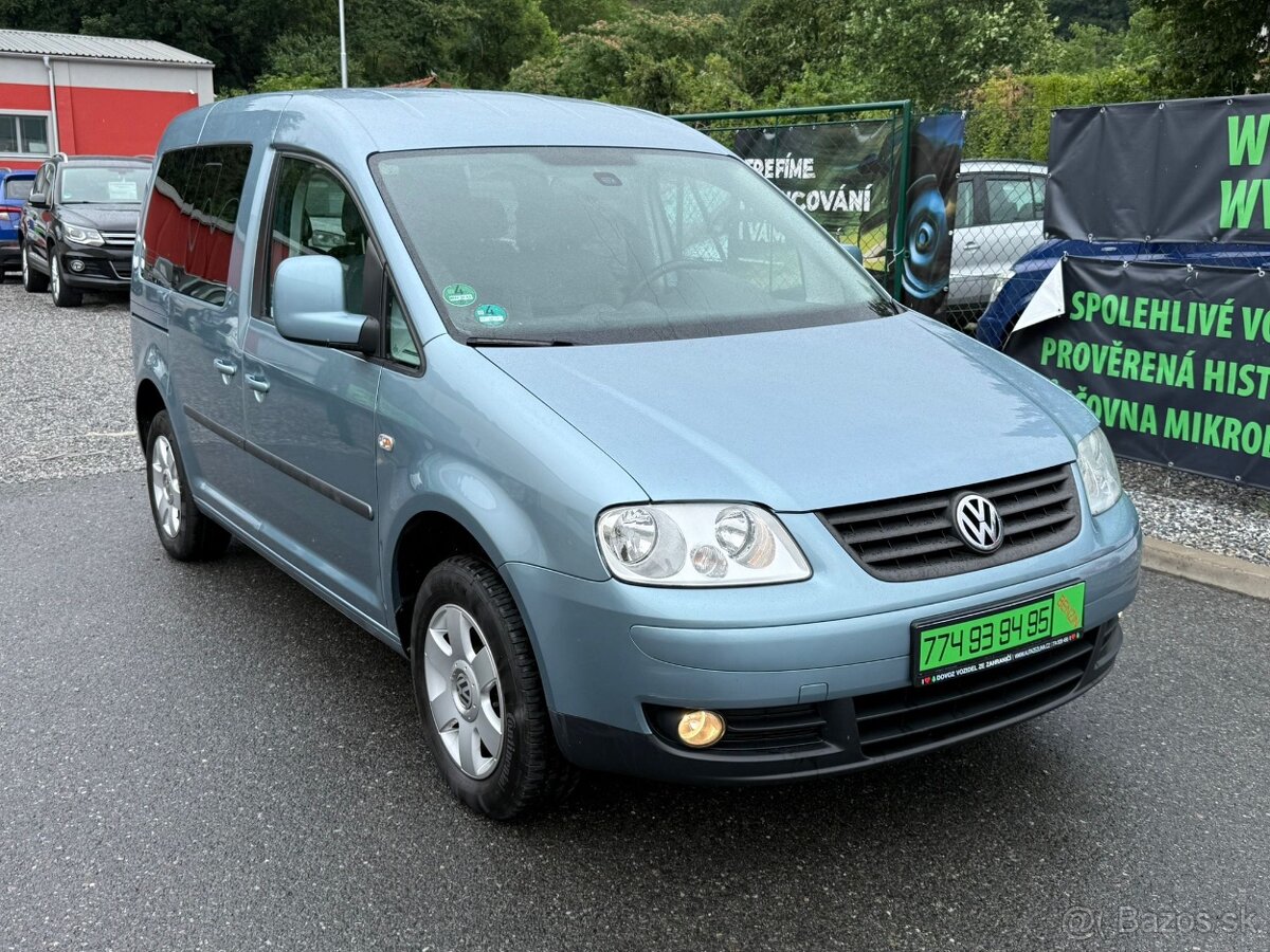 ► VW CADDY 1,6 MPI STYLE LIFE - 75 kW, PARK. SENZORY ◄ - 3