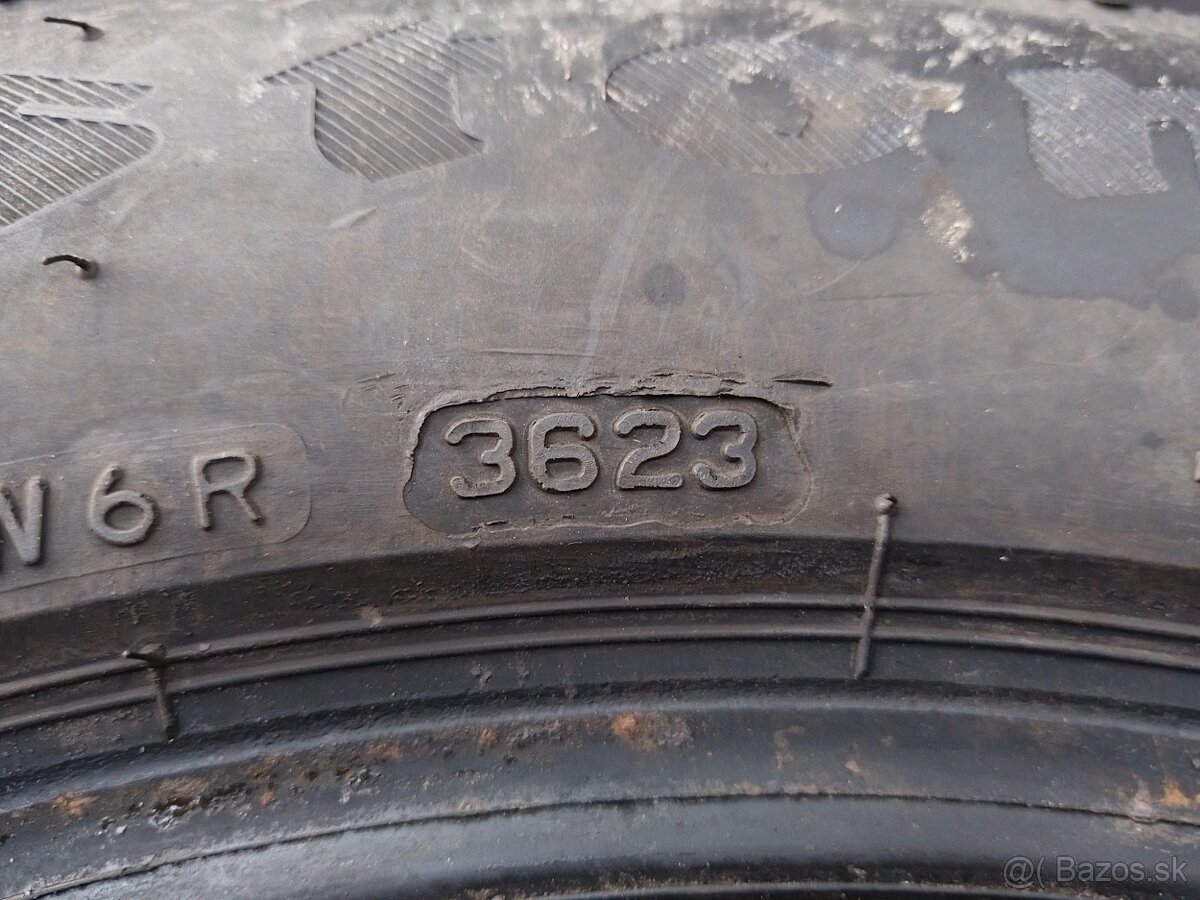Predám zimné pneu Firestone 205/60R16 - 3