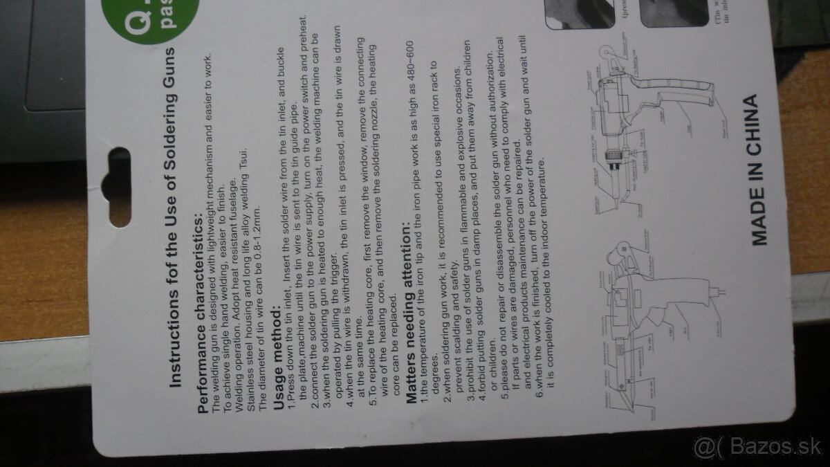 Pájkovačka s posuvom cínu - 3