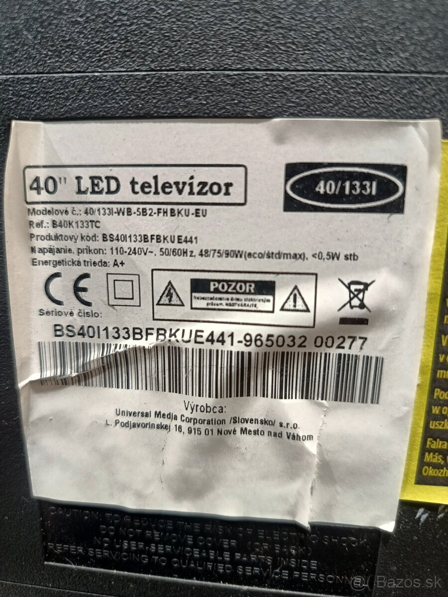 Nefunkcne TV Blaupunkt 3 ks - 3