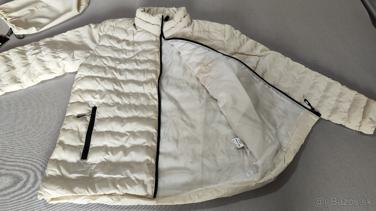 Biela tenká bunda - 3