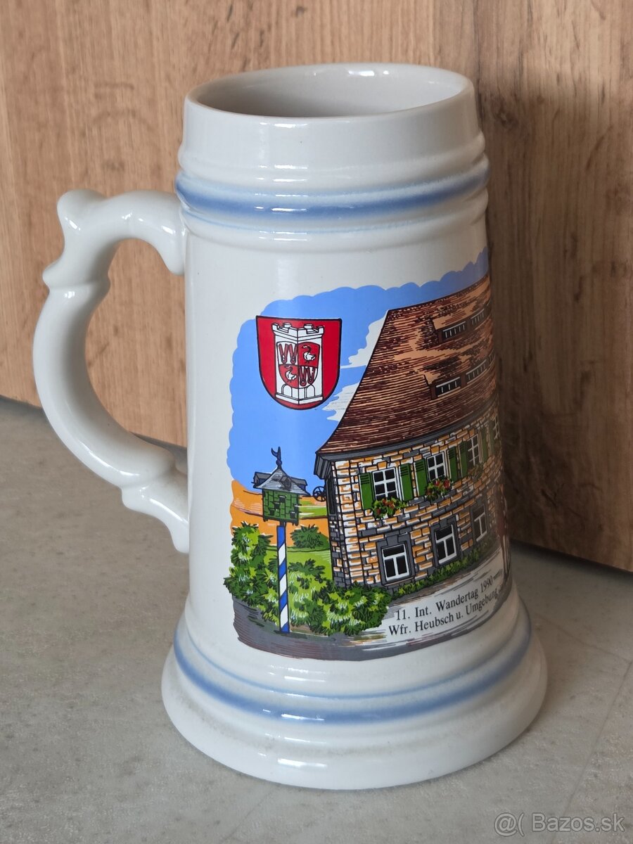 pivný krígel biely 2. 0,5L - 3