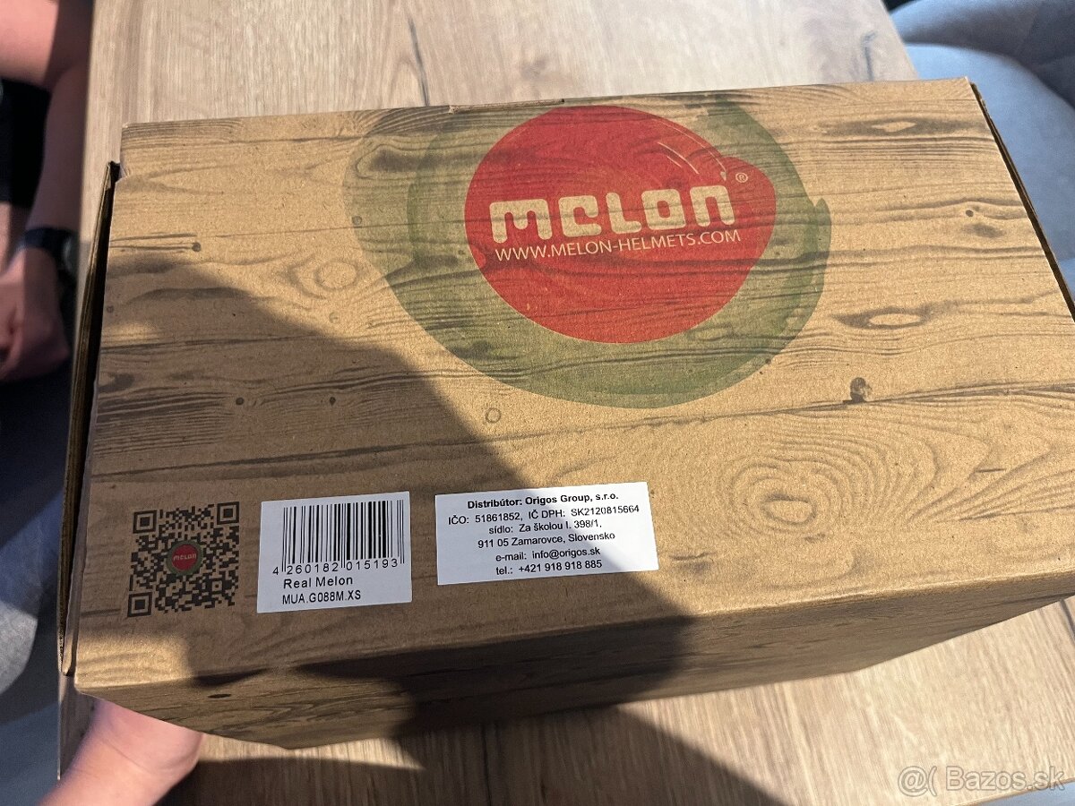 Prilba pre deti Plastered White - Značka Melon - 3