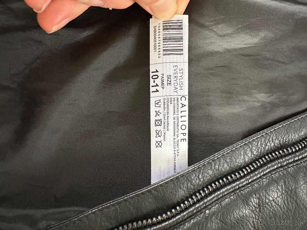 Bunda frajerská motorkárska veľ. 140 - 3