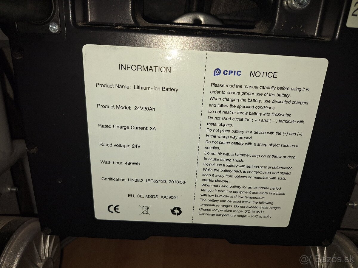 Elektrický invalidný vozík - 3