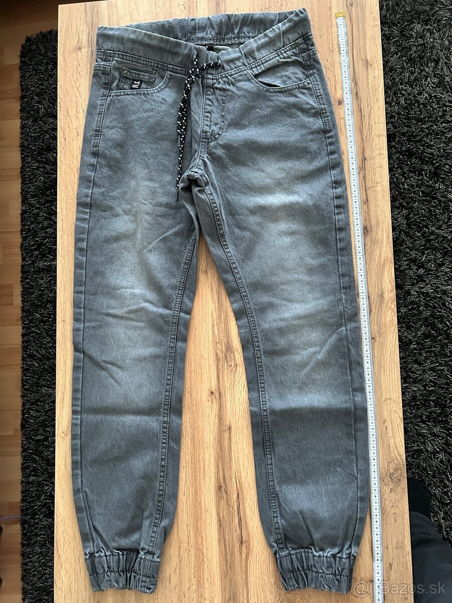 Chlapčenské rifle 164 cm , 30/32 TOP stav - 3