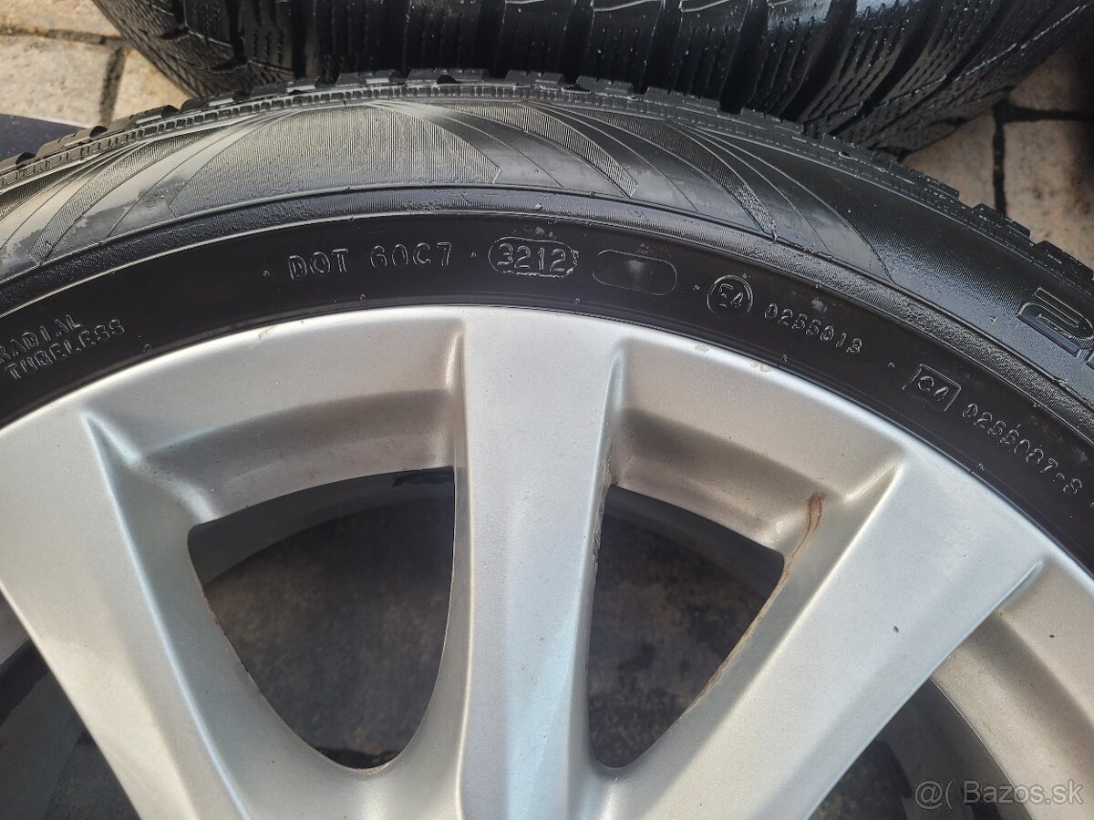 Predám disky so zimnými pneu pre Mazdu - 3