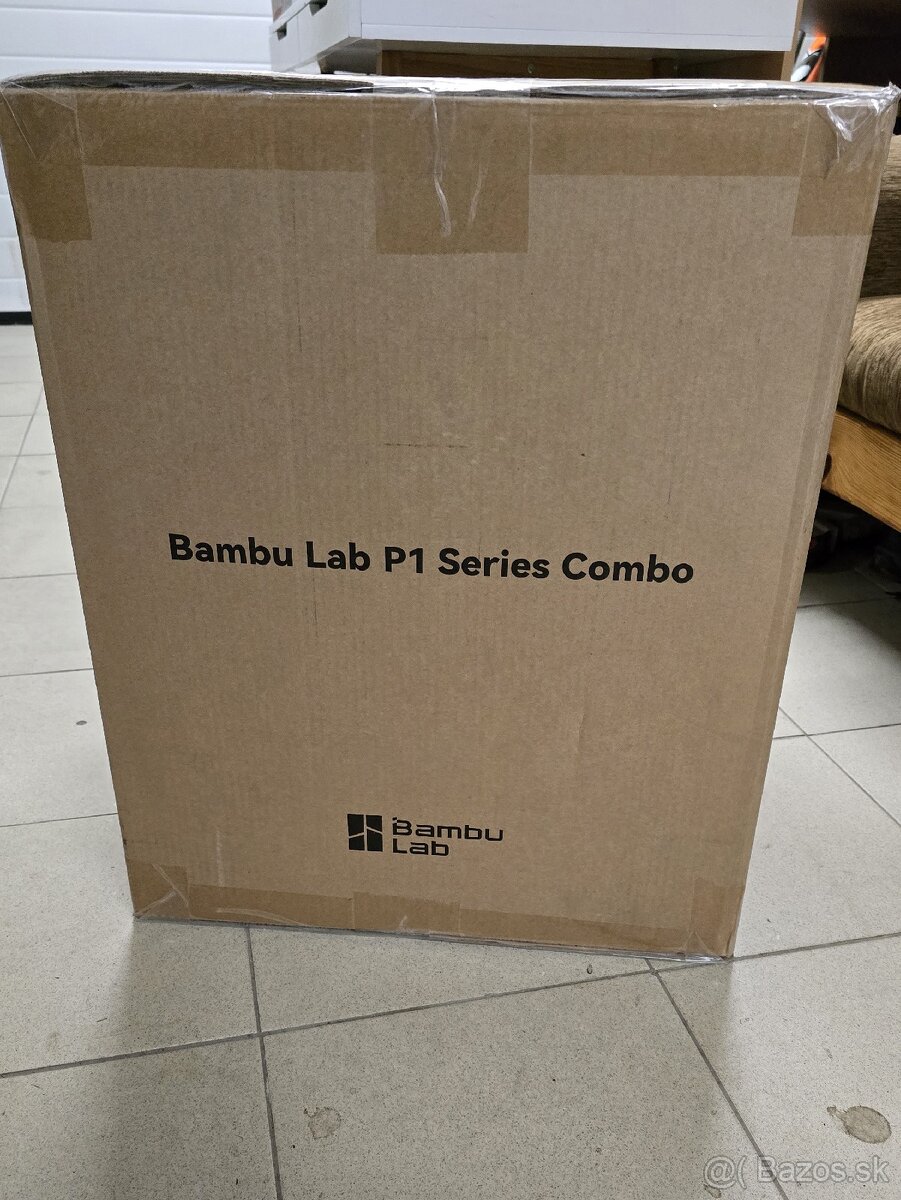 predám novú 3D tlačiareň Bambu Lab P1S Combo+AMS, nevybalená - 3
