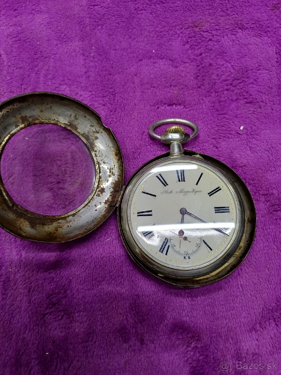 Predám starozitne vreckové hodinky - 3
