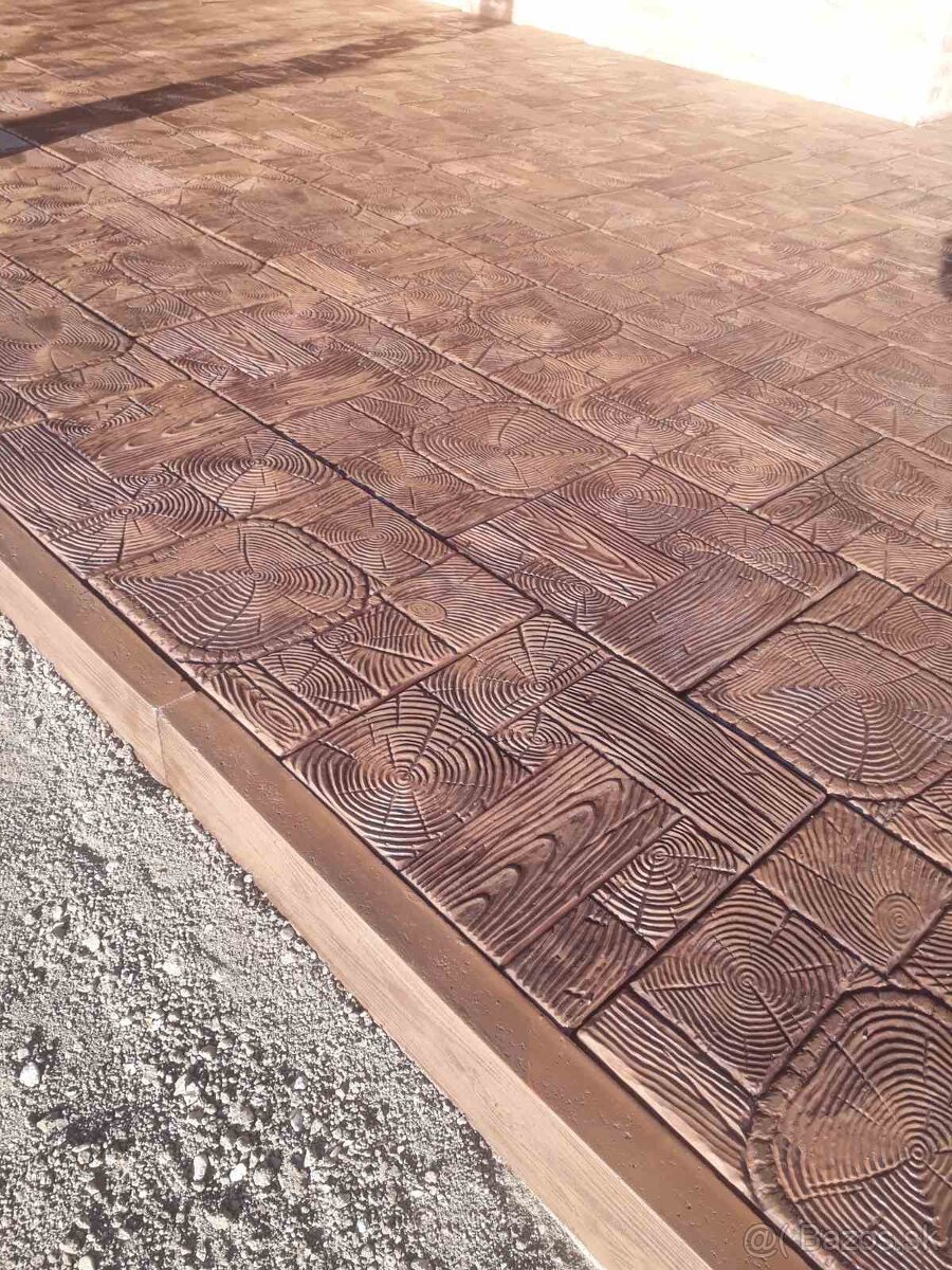 sedliacka dlazba hneda 40cm/40cm-4cm - 3