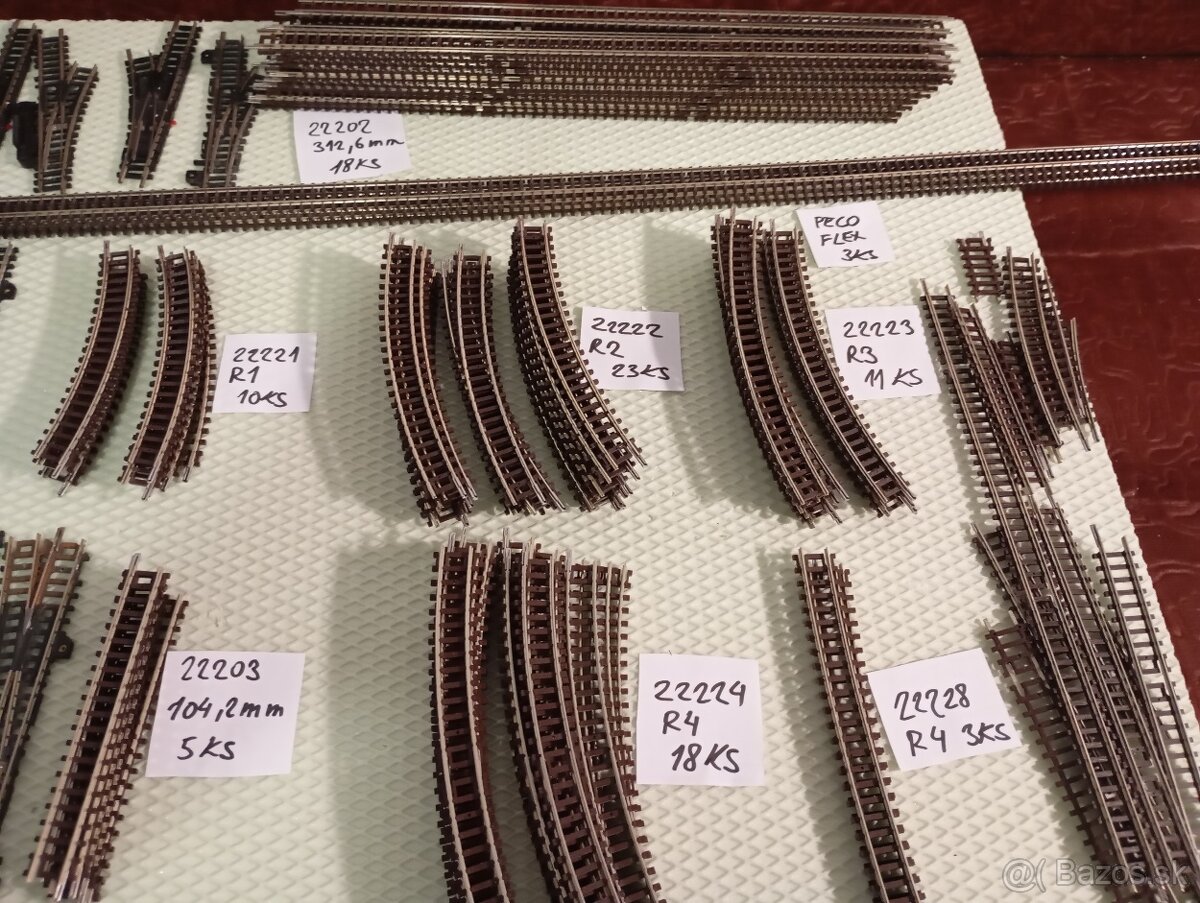 Koľajnice N 1:160 - 3