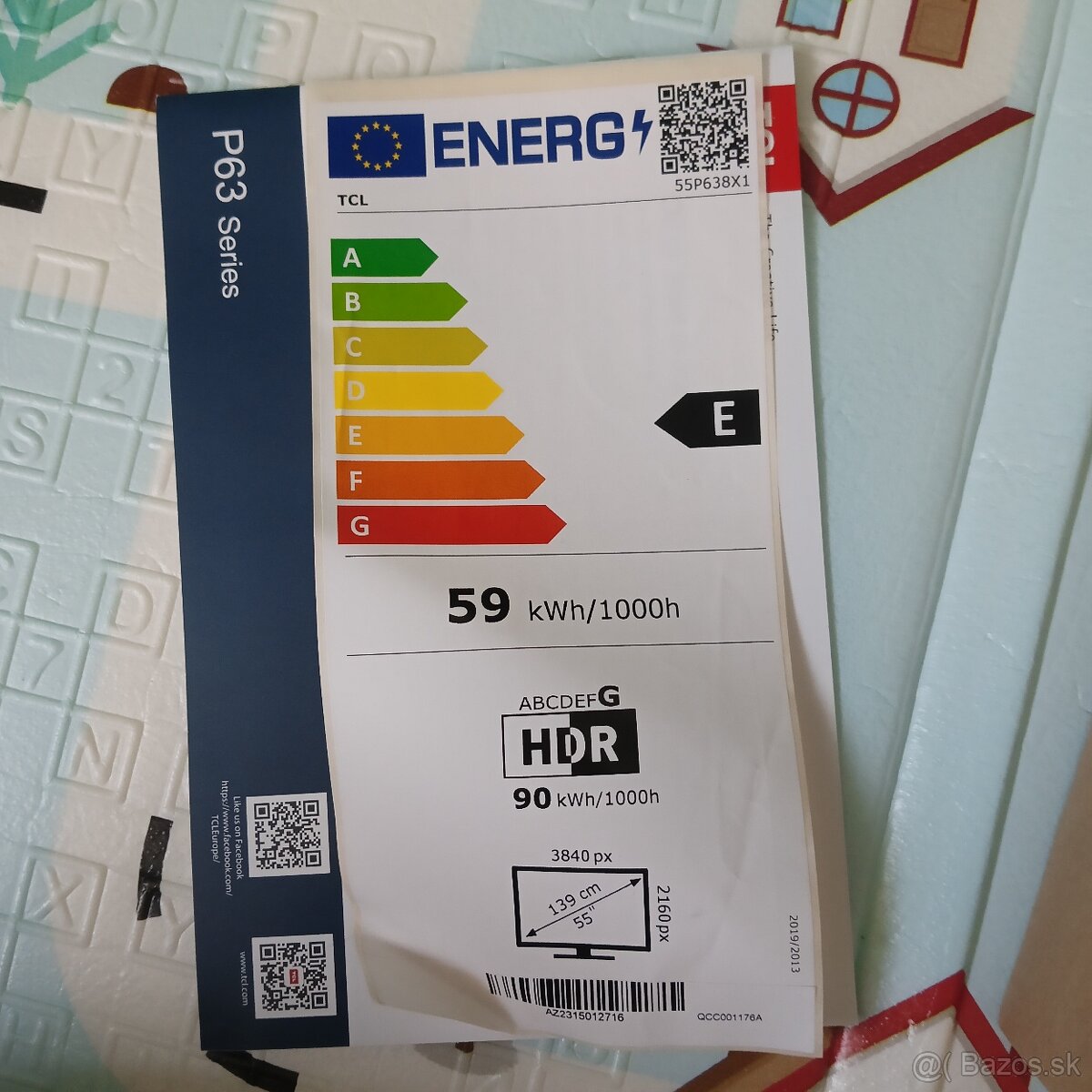 Televízor TLC P63 Series 55" - 3