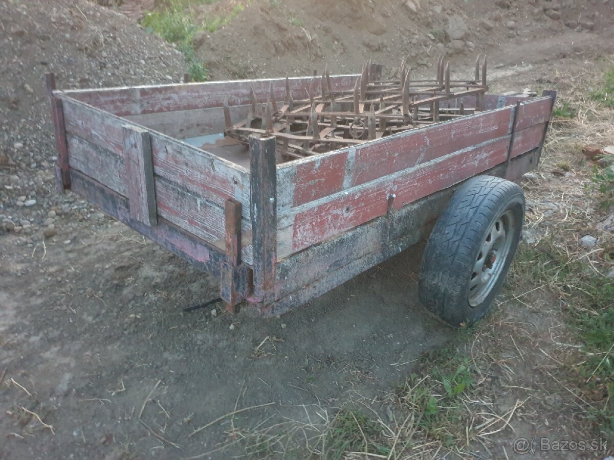 vlečka za malotraktor - 3