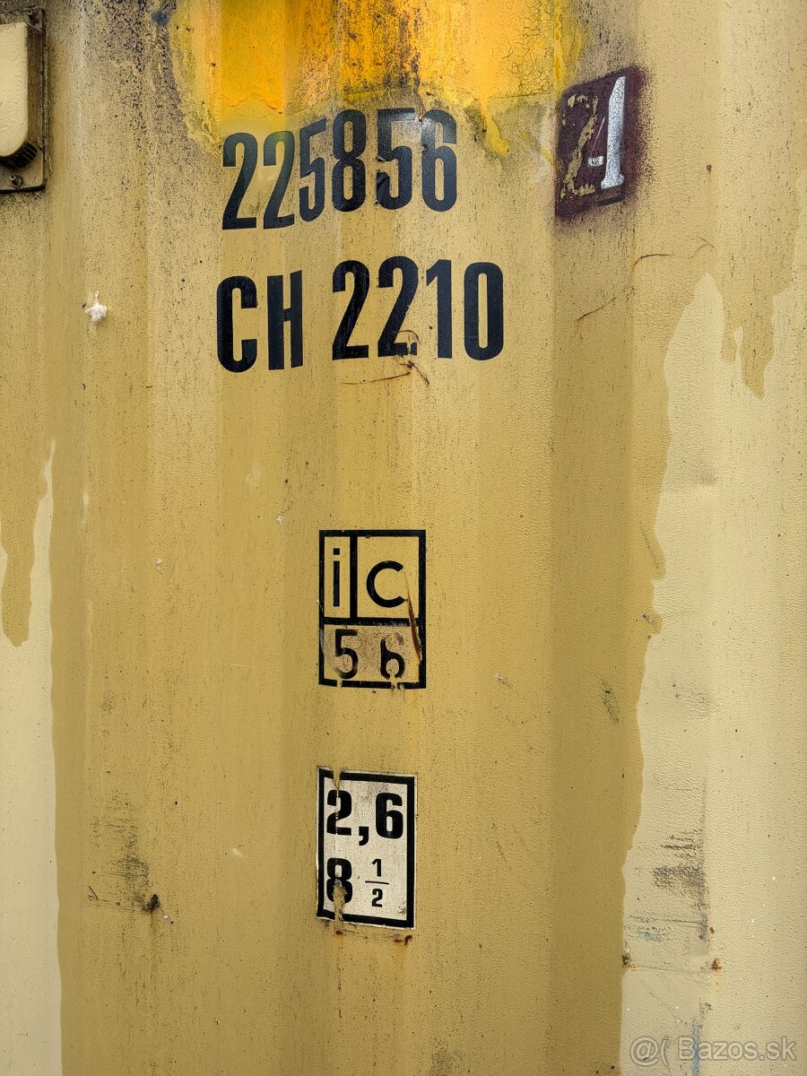 Lodný kontajner 6m - 3
