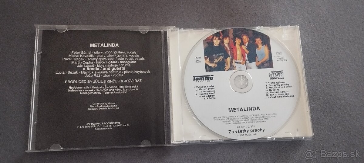 Metalinda - CD originál 1991 - 3