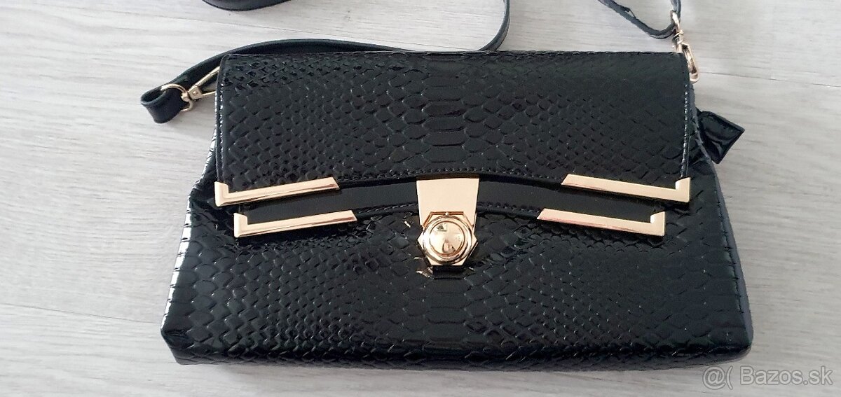 Elegantná čierna kabelka - 3