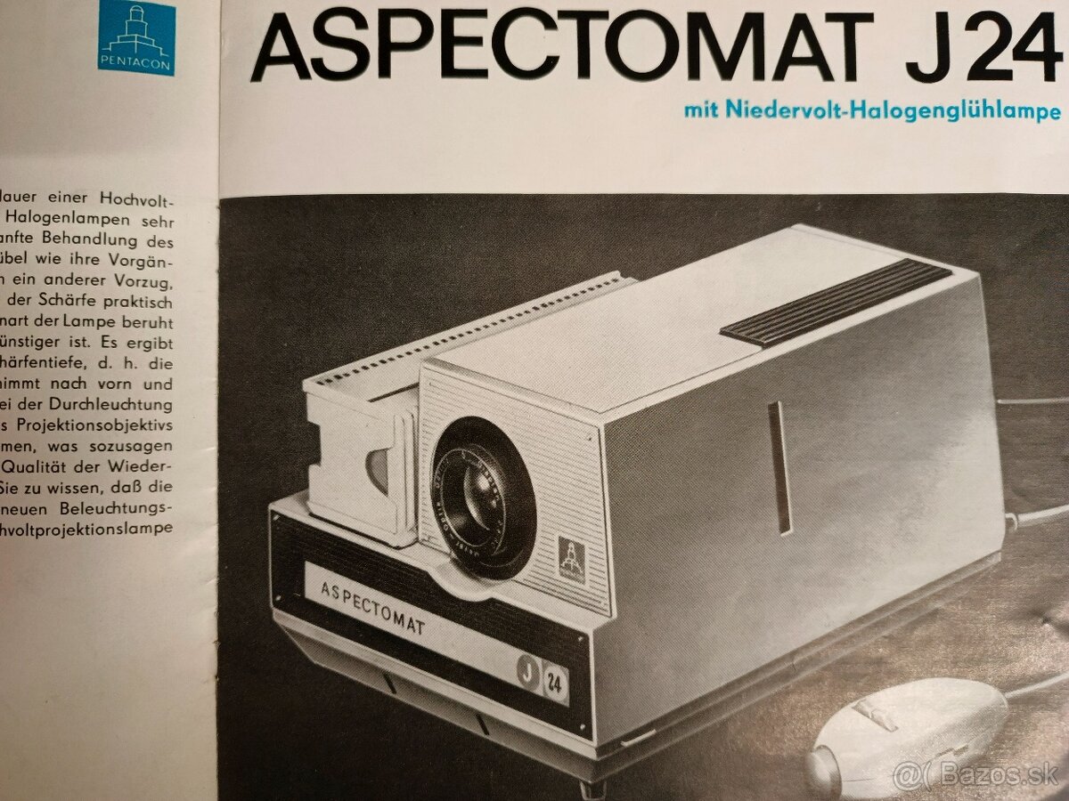PENTACON Aspectomat projektor DIApozitivov - 3