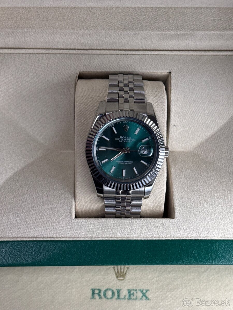 Rolex Datejust green 41mm 1:1 - 3
