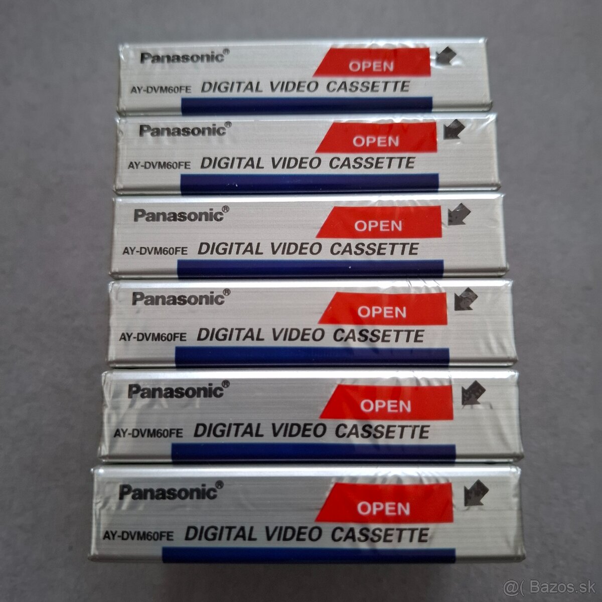 Panasonic DVC MiniDV kazety – 6 ks (predaj iba ako celok) - 3