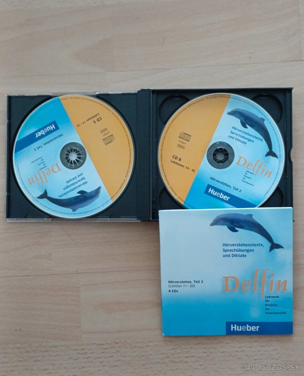 Delfin - 4ks audio CD ( lekcie 11-20) +darček - 3