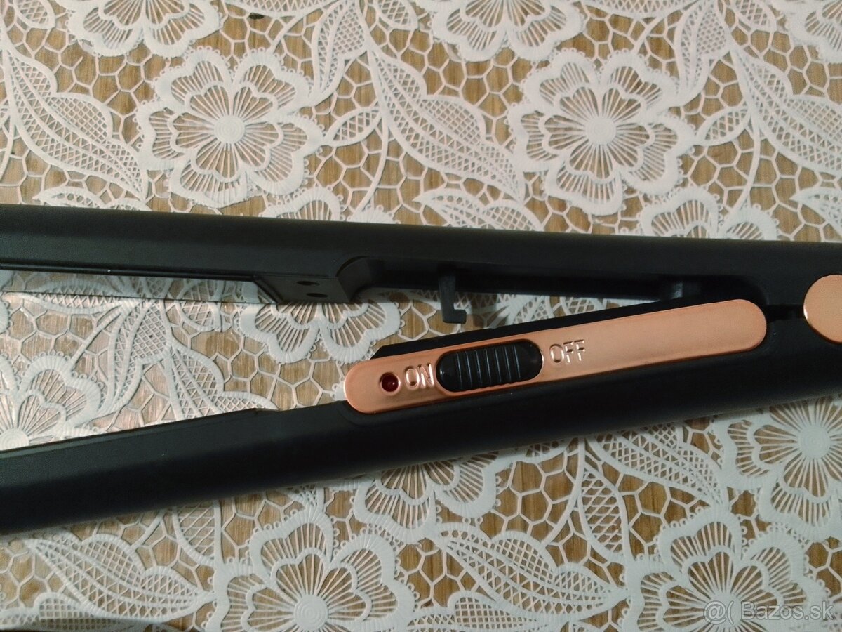 žehlička na vlasy ELLE (NOVÁ) + darček - 3