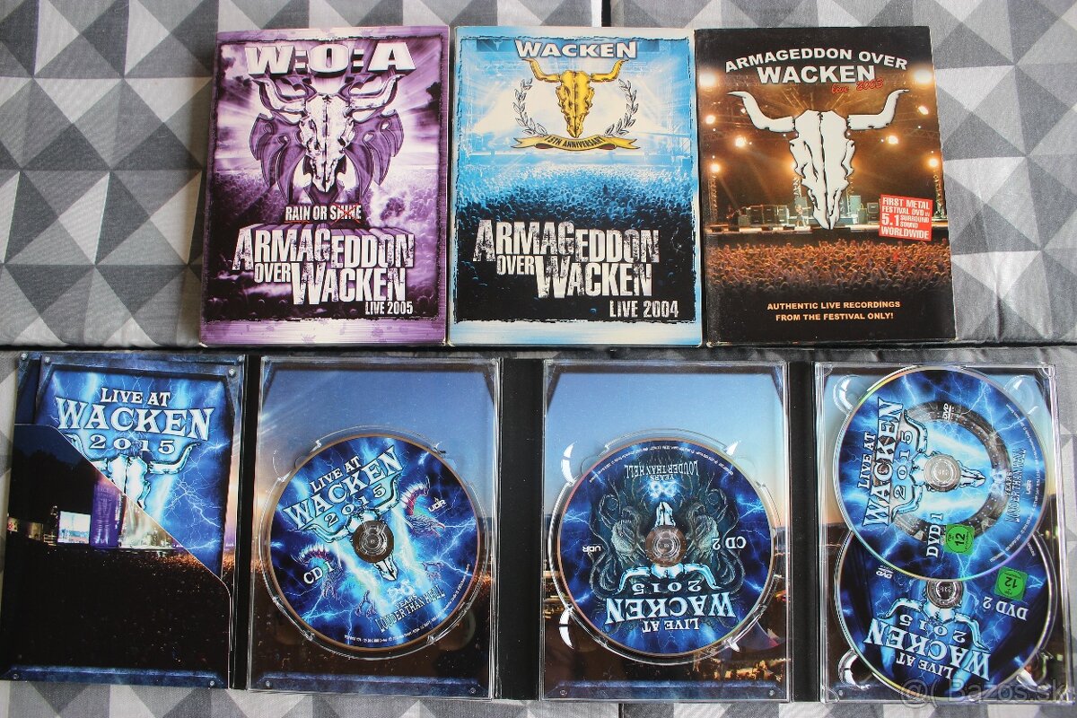 Predám Metalové DVD - 3