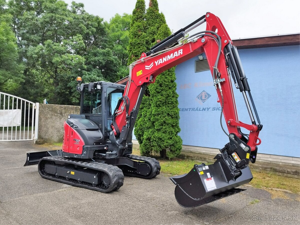 bager Yanmar ViO57-6 rypadlo (5,6ton) + Powertilt hlavica - 3