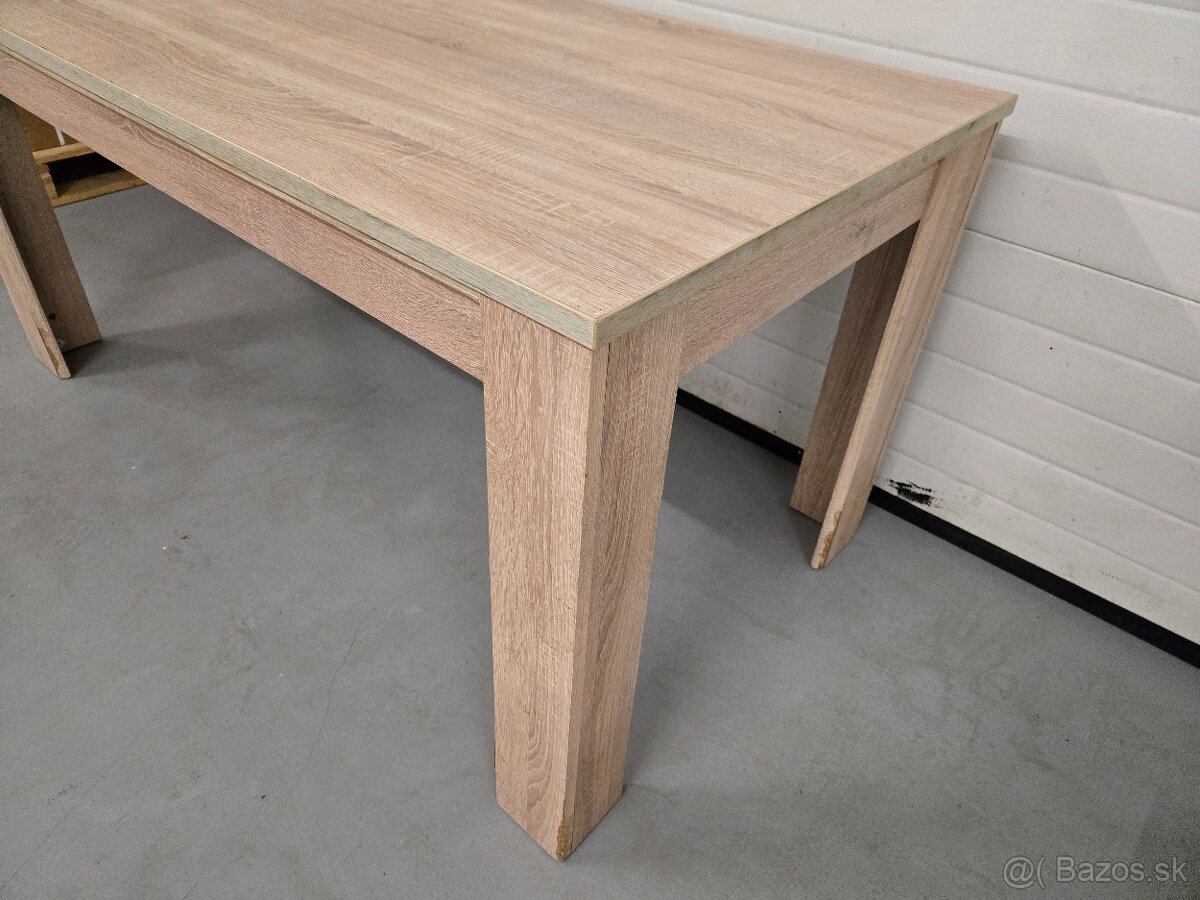 Pevný jedáleňský moderny kuchyňský stôl - 3