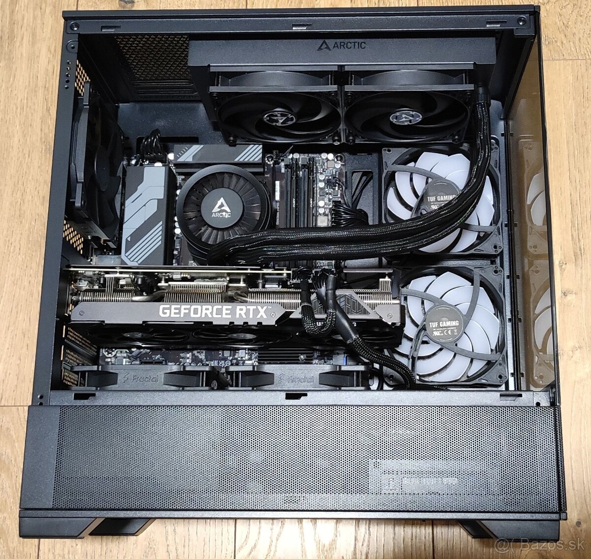 AMD Ryzen 5 7600, TUF RTX 3070 O8G GAMING - 3