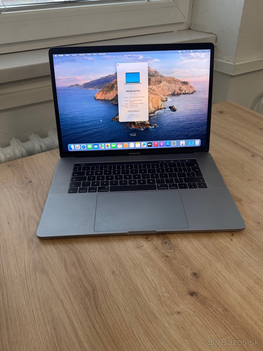 Dobrý deň Ponúkam na predaj MacBook PRO 15 2017 512GB SSD - 3