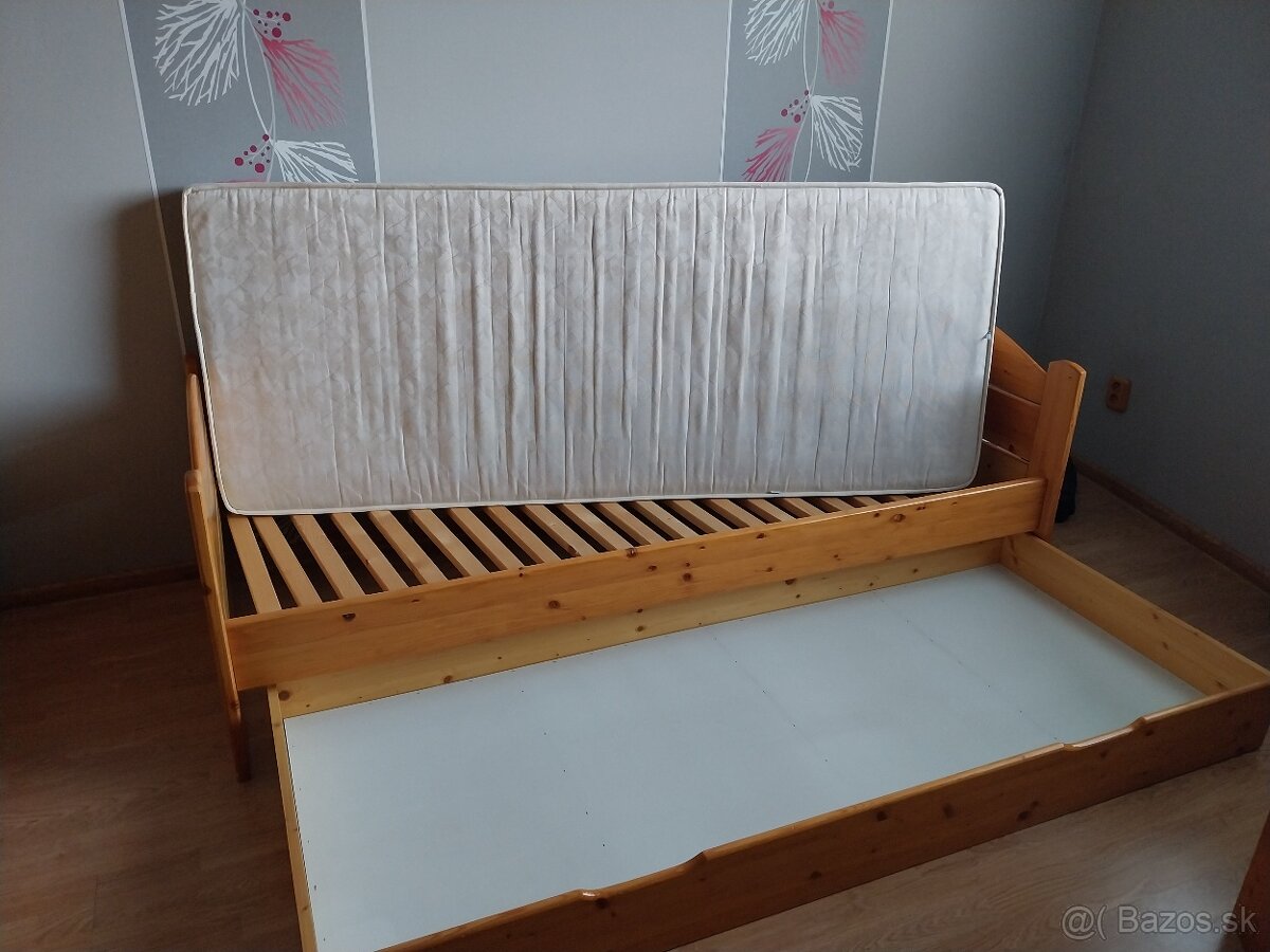 Posteľ jednolôžková 200 x 90 cm - 3