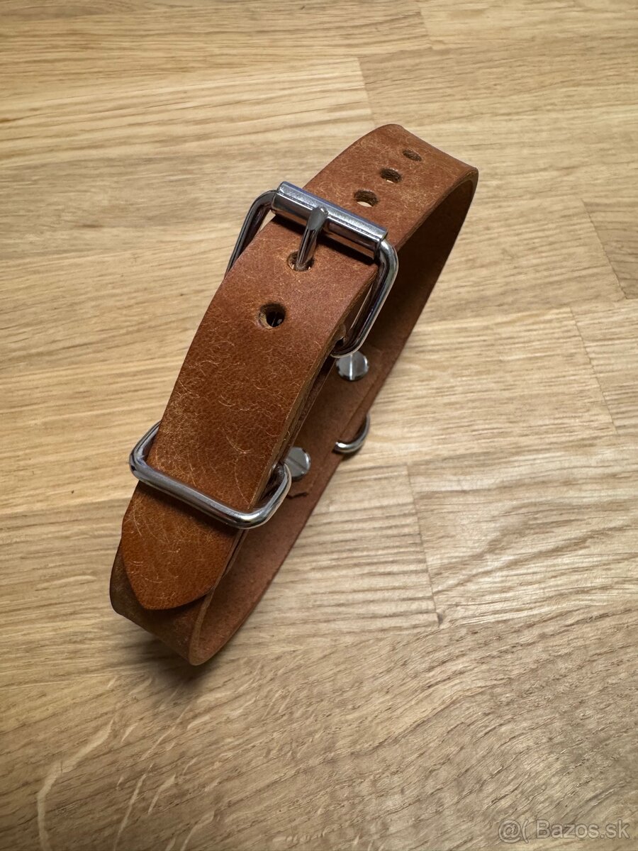 Obojok pre psa - pravá koža - 3