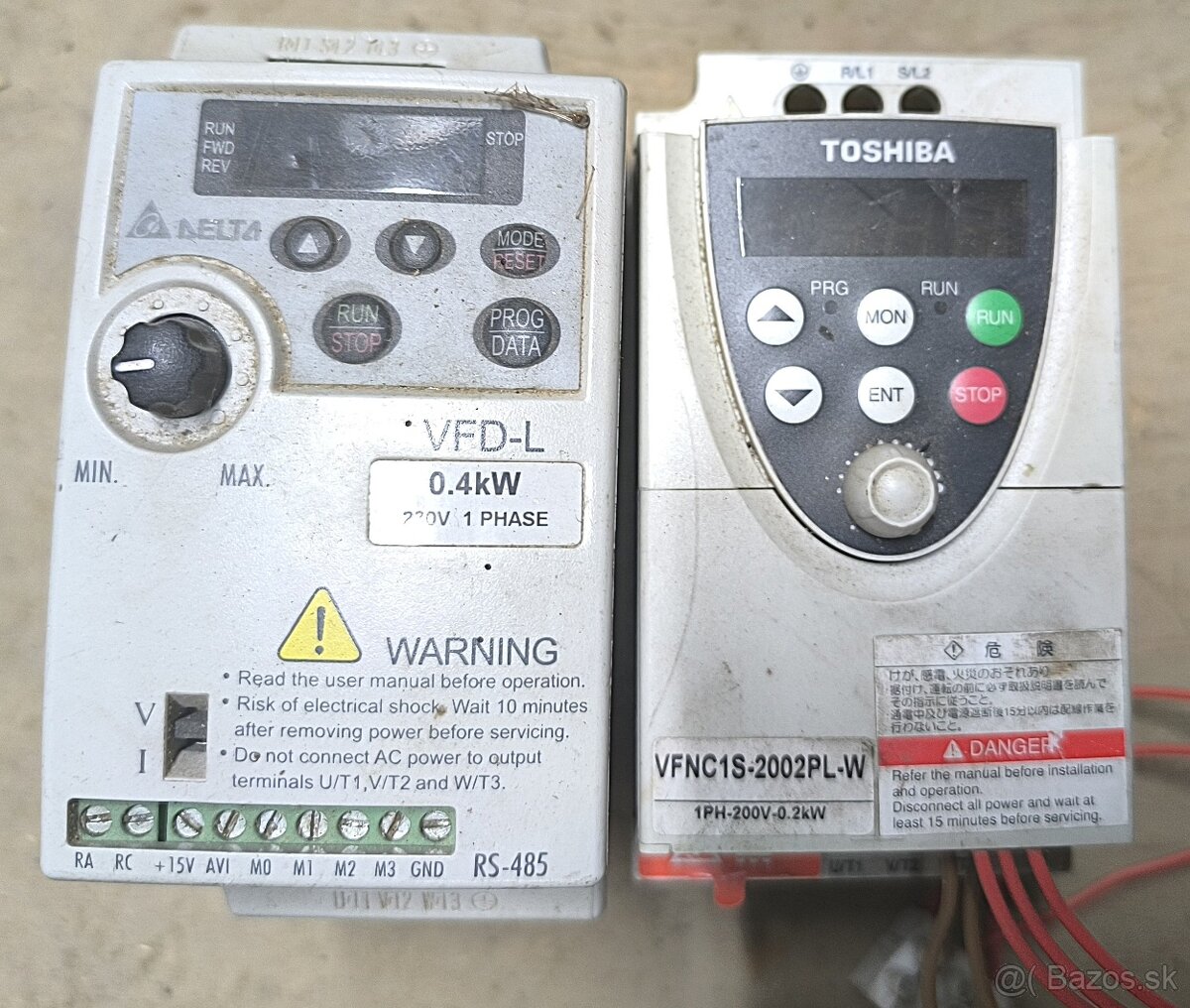 Frekvenčné meniče - 3