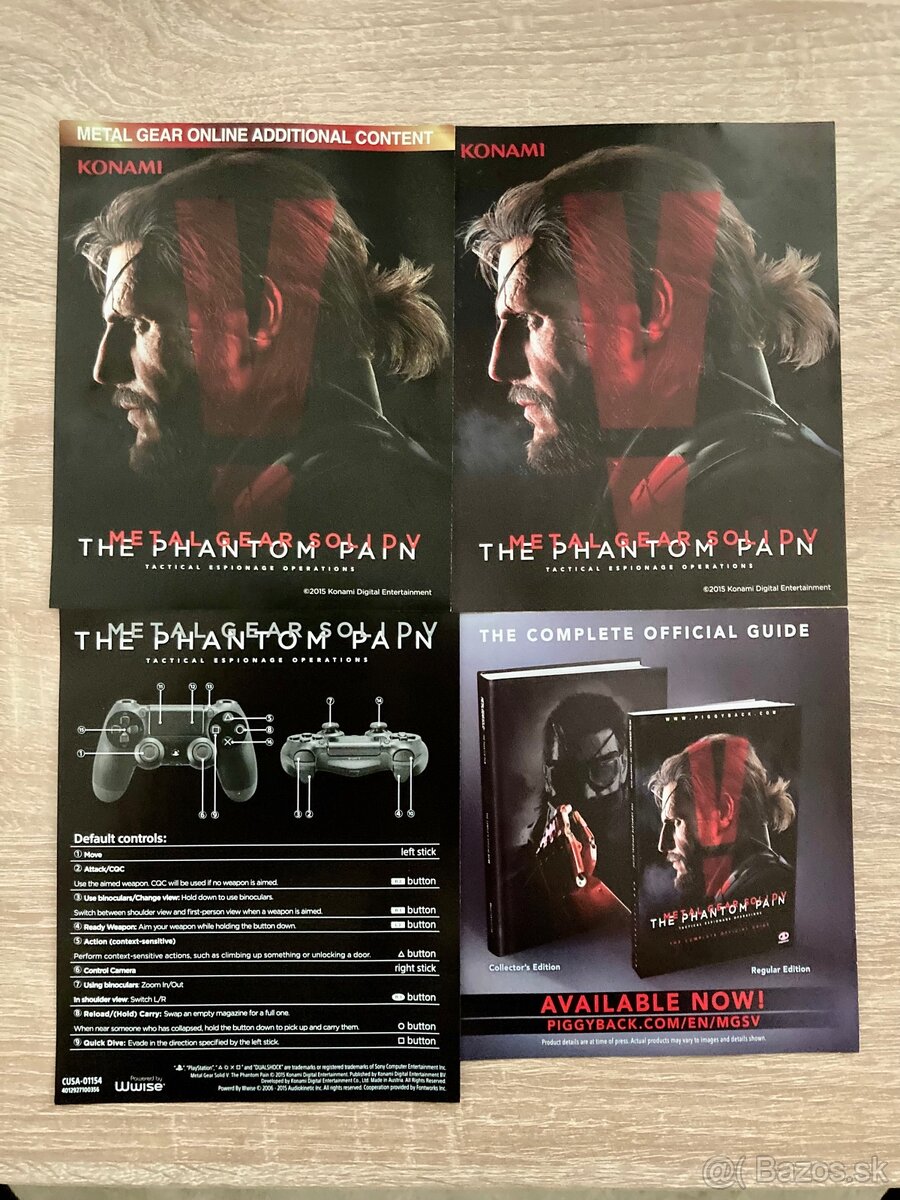 Metal Gear Solid V: Day 1 edition – PS4 (top stav, nová) - 3